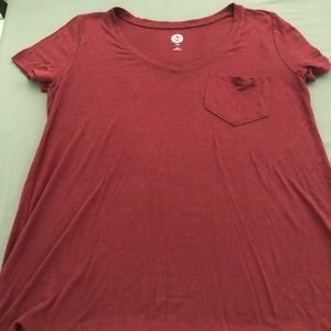 V Neck Tee Shirt